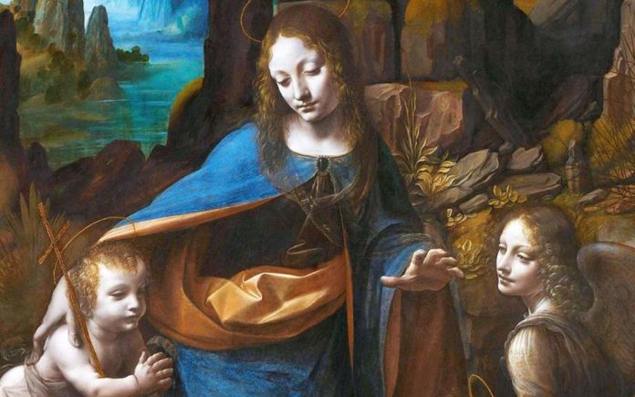 Ανακαλύφθηκαν τα αρχικά προσχέδια της «Παρθένου των Βράχων» του Λεονάρντο ντα Βίντσι