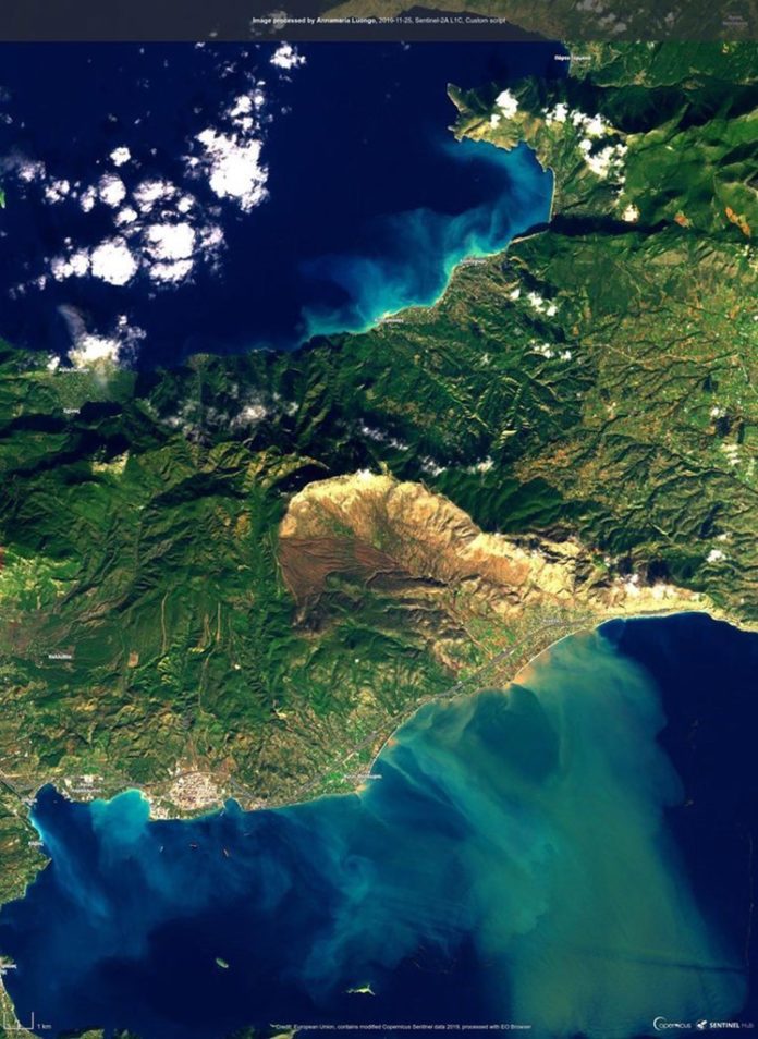 Οι καταστροφές στην Κινέτα όπως καταγράφηκαν από δορυφόρο