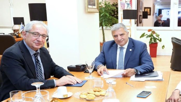 Συνάντηση Πατούλη - Αμπατζόγλου για την αντιπλημμυρική θωράκιση στο Μαρούσι