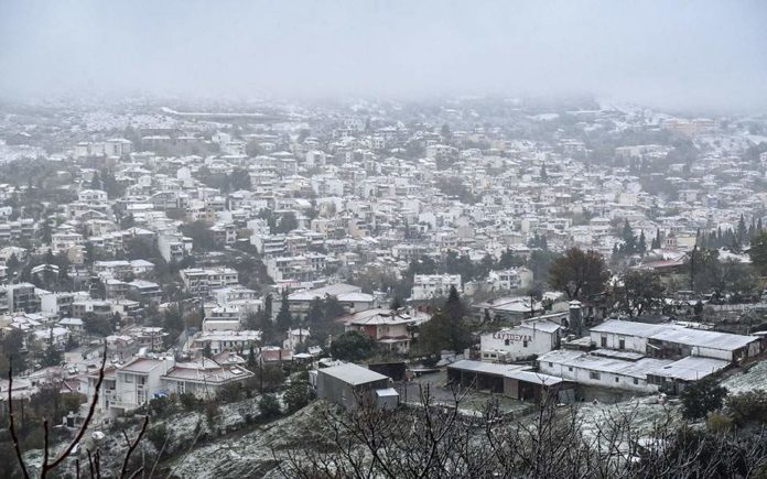 Εως 13 βαθμούς υποχώρησε σήμερα η θερμοκρασία