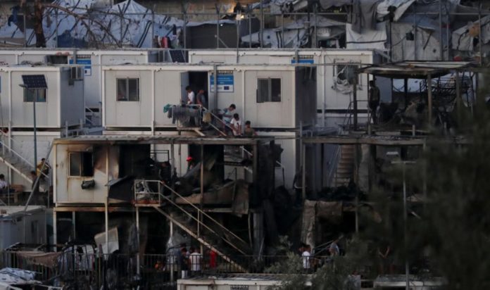 Μυτιλήνη : Απανθρακώθηκε πρόσφυγας τα ξημερώματα μετά από πυρκαγιά