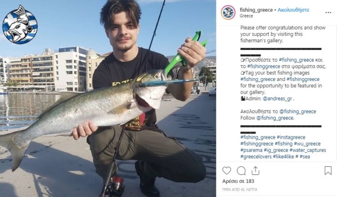 Βόλος: Έπιασε γοφάρι πέντε κιλών από την προβλήτα!