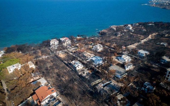 Δασικός χάρτης για το Μάτι