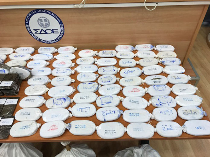Κάτασχεση 1,2 τόνων κάνναβης με προορισμό τη Λιβύη
