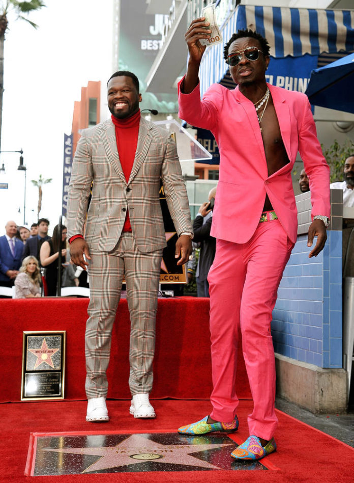 Ο 50 Cent απέκτησε αστέρι στη Λεωφόρο της Δόξας του Χόλιγουντ