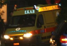 Πασχαλιά με τροχαίο ατύχημα στο Παλαιό Κεραμίδι