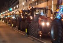 Αγρότες: Μπλόκα και στις Βρυξέλλες – Εκατοντάδες τρακτέρ παραταγμένα μπροστά από το Ευρωπαϊκό Συμβούλιο