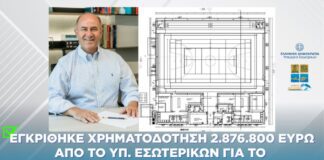 Δήμος Δίου-Ολύμπου: Εγκρίθηκε χρηματοδότηση 2.876.800 ευρώ από το υπουργείο Εσωτερικών για το Κλειστό Γυμναστήριο Λεπτοκαρυάς