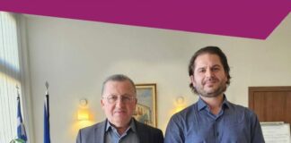 Συνάντηση του Δημάρχου Ιωάννη Ντούμου με τον διακεκριμένο Κατερινιώτη αστροφυσικό, Θωμά Μπίσμπα