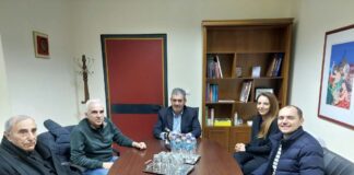 Συνάντηση του Προέδρου του Επιμελητηρίου Πιερίας με μέλη της ΑΜΚΕ «Φίλοι Μουσείου Πόλης Κατερίνης»