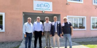 Συνάντηση για την αναβάθμιση και επέκταση του Βιολογικού Καθαρισμού Κατερίνης