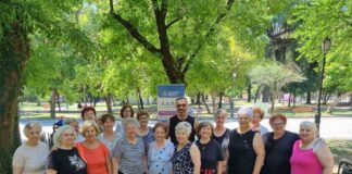 Αποχαιρετιστήρια υπαίθρια προπόνηση για το τμήμα Γυμναστικής του ΚΑΠΗ Κατερίνης
