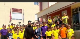 Επίσκεψη της Σοφίας Μαυρίδου στην «Κατασκήνωση στην πόλη». Στήριξη στο έργο της Ιεράς Μητροπόλεως Κίτρους