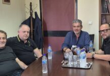 Εποικοδομητική συνάντηση του Προέδρου του Επιμελητηρίου Πιερίας με το Διοικητικό Συμβούλιο του Σωματείου Ζαχαροπλαστών Ν. Πιερίας