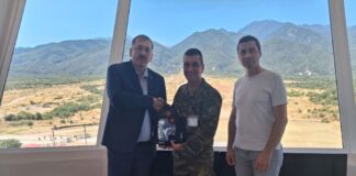 Ένωση Στρατιωτικών Π.Ε. Πιερίας : Παράδοση Ενός Αυτόματου Απινιδωτή στην Ίλη Πεδίου Βολής Λιτοχώρου (ΙΠΒΑΛ)