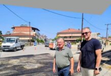 Δήμος Κατερίνης – Μυλαύλακος: Σε εξέλιξη παρεμβάσεις οδοποιίας | Ασφαλτοστρώσεις στην οδό Ενιπέως για πρώτη φορά μετά από δεκαετίες