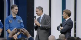 Από το Παρίσι, ο Κ. Μητσοτάκης ανακοίνωσε την αποστολή του πρώτου Έλληνα αστροναύτη στο Διάστημα