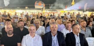 Συνάντηση του προέδρου της ΕΞΕΠ Η.Τσιτλακίδη με τον Βουλευτή Επικρατείας ΠΑΣΟΚ Π. Δουδωνή και τη Βουλευτή και Τομεάρχη Τουρισμού Κ. Σπυριδάκη