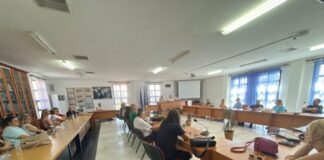 Συνάντηση Δημάρχου Δίου-Ολύμπου Βαγγέλη Γερολιόλιου με τους διευθυντές των σχολικών μονάδων