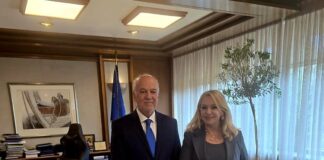 Άννα Μάνη – Παπαδημητρίου : Συνάντηση με τον Υπουργό Δικαιοσύνης Γιώργο Φλωρίδη