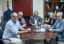 Συνάντηση εργασίας του Προέδρου του Επιμελητηρίου Πιερίας με μέλη της Ελληνικής Μαθηματικής Εταιρείας (Παράρτημα Πιερίας)