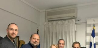 Άννα Μάνη-Παπαδημητρίου: Συνάντηση με το νέο Διοικητικό Συμβούλιο της Ένωσης Ξενοδόχων Πιερίας